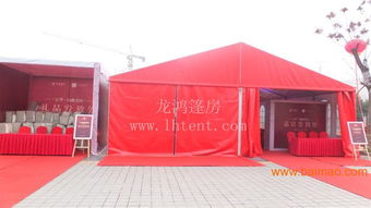 西安紅色戶外婚禮帳篷租賃與銷售服務全攻略